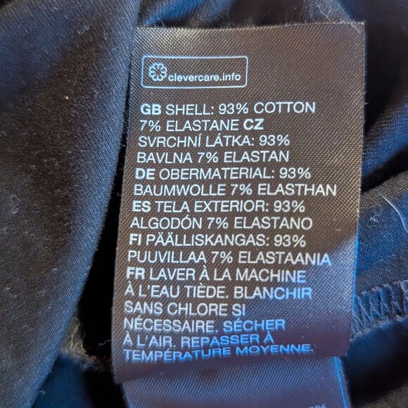 &OtherStories Strappy Scoop Neck Cotton Top | Black - Picture 9 of 16